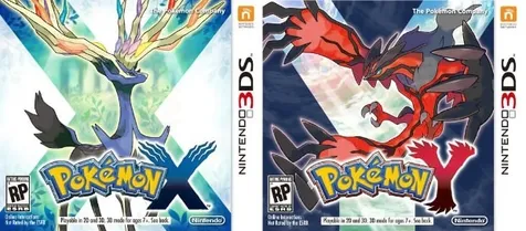 Pokémon X & Y Box arts